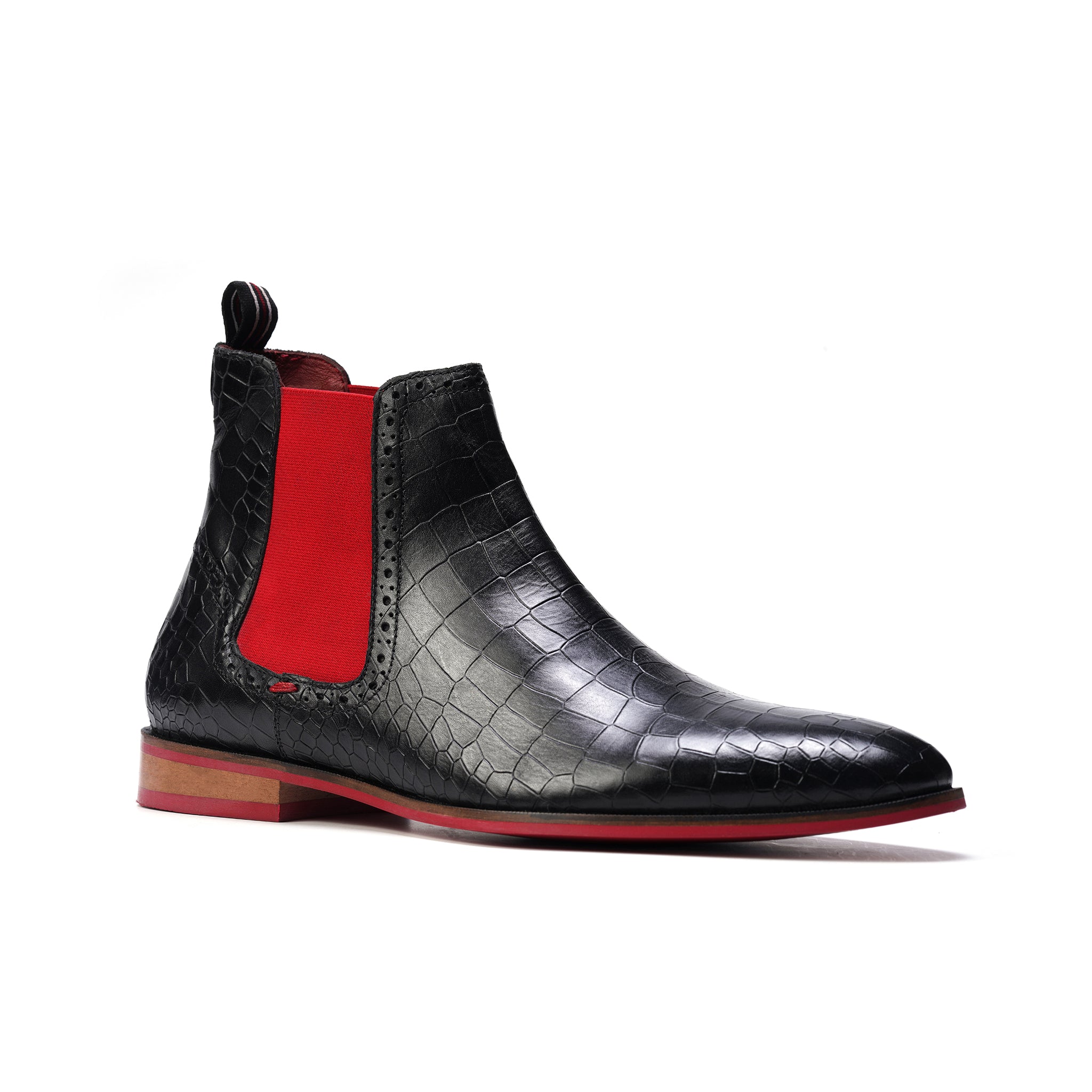 Mantra Croco Print // Black