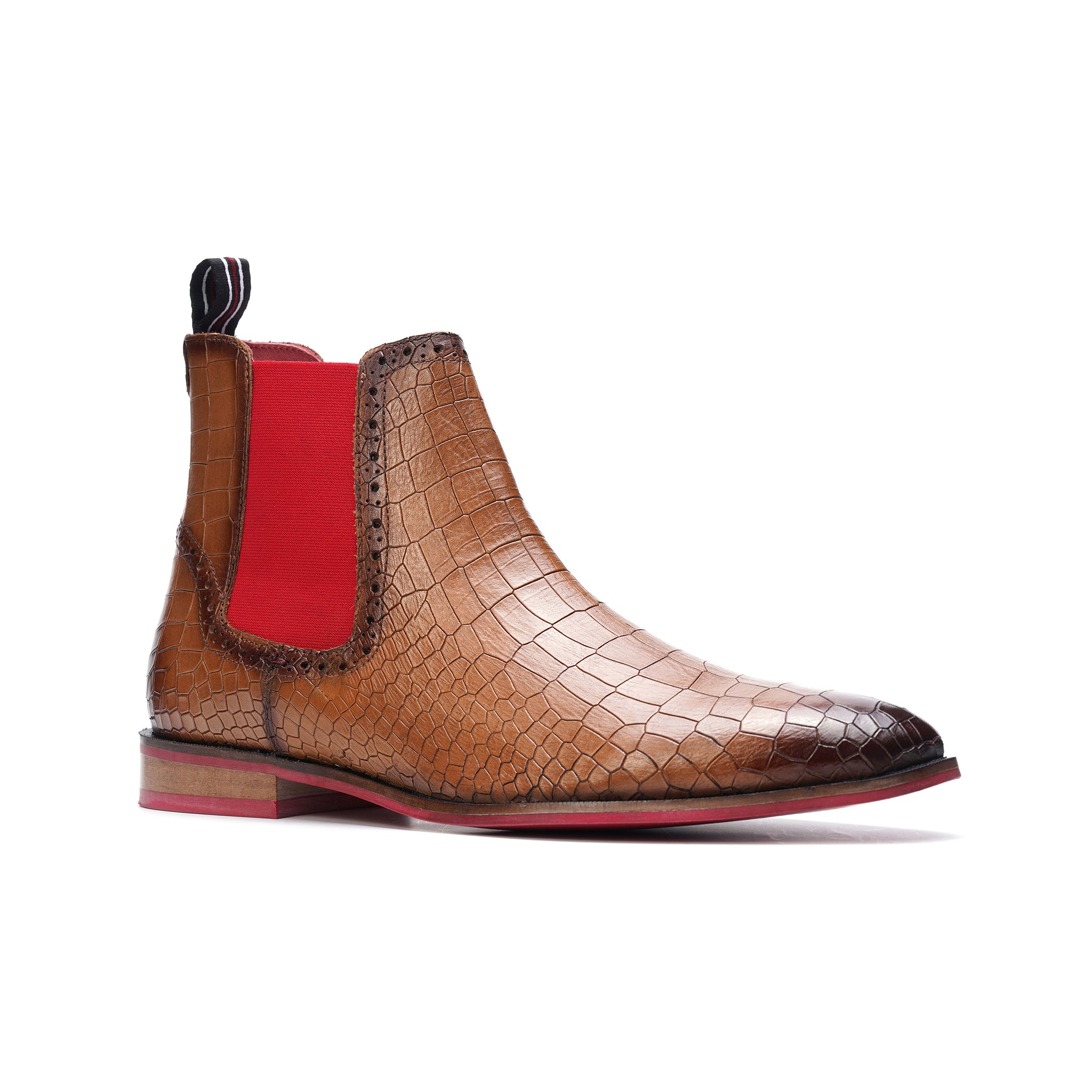 Mantra Croco Print // Tan