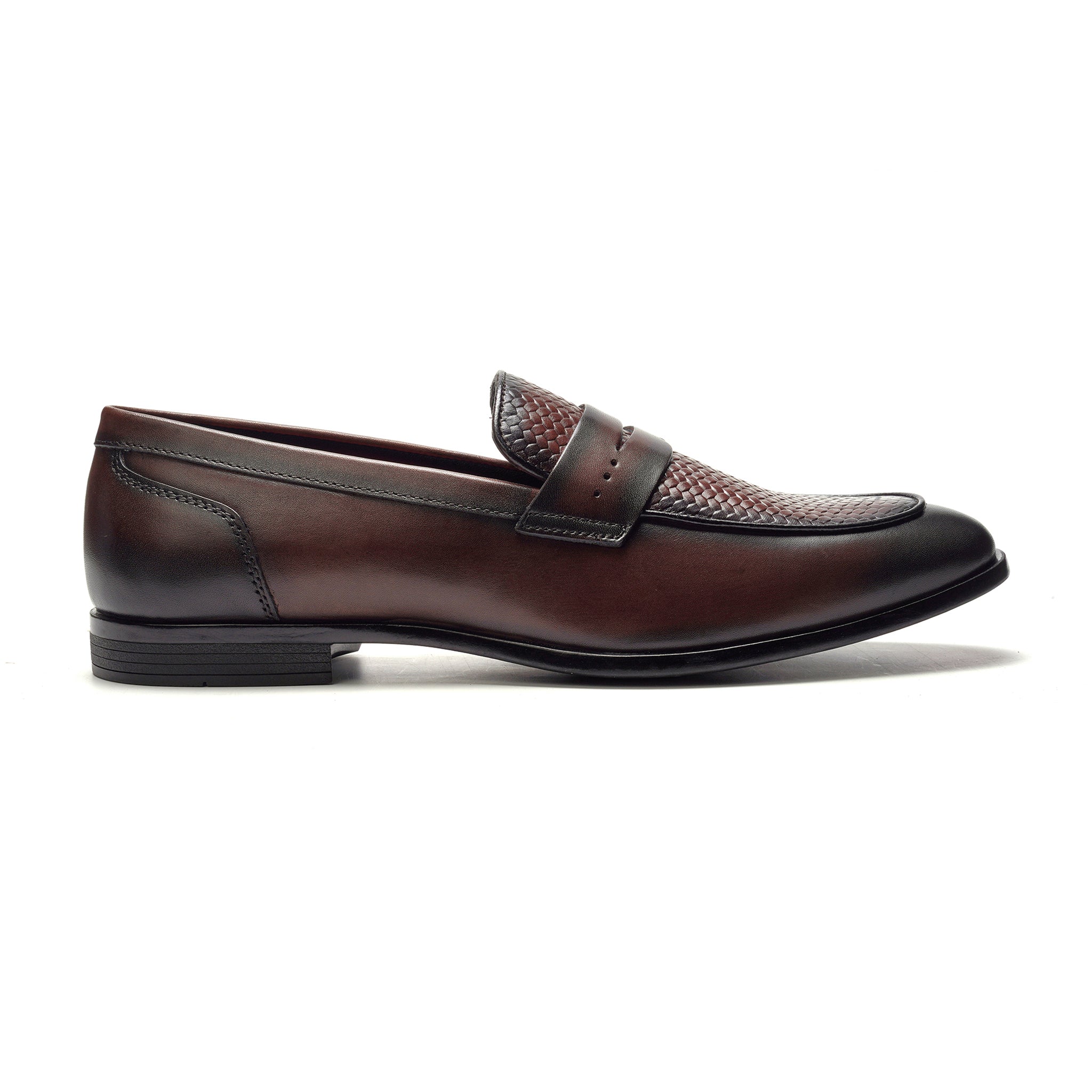 Solstice Penny Loafer // Brown Leather