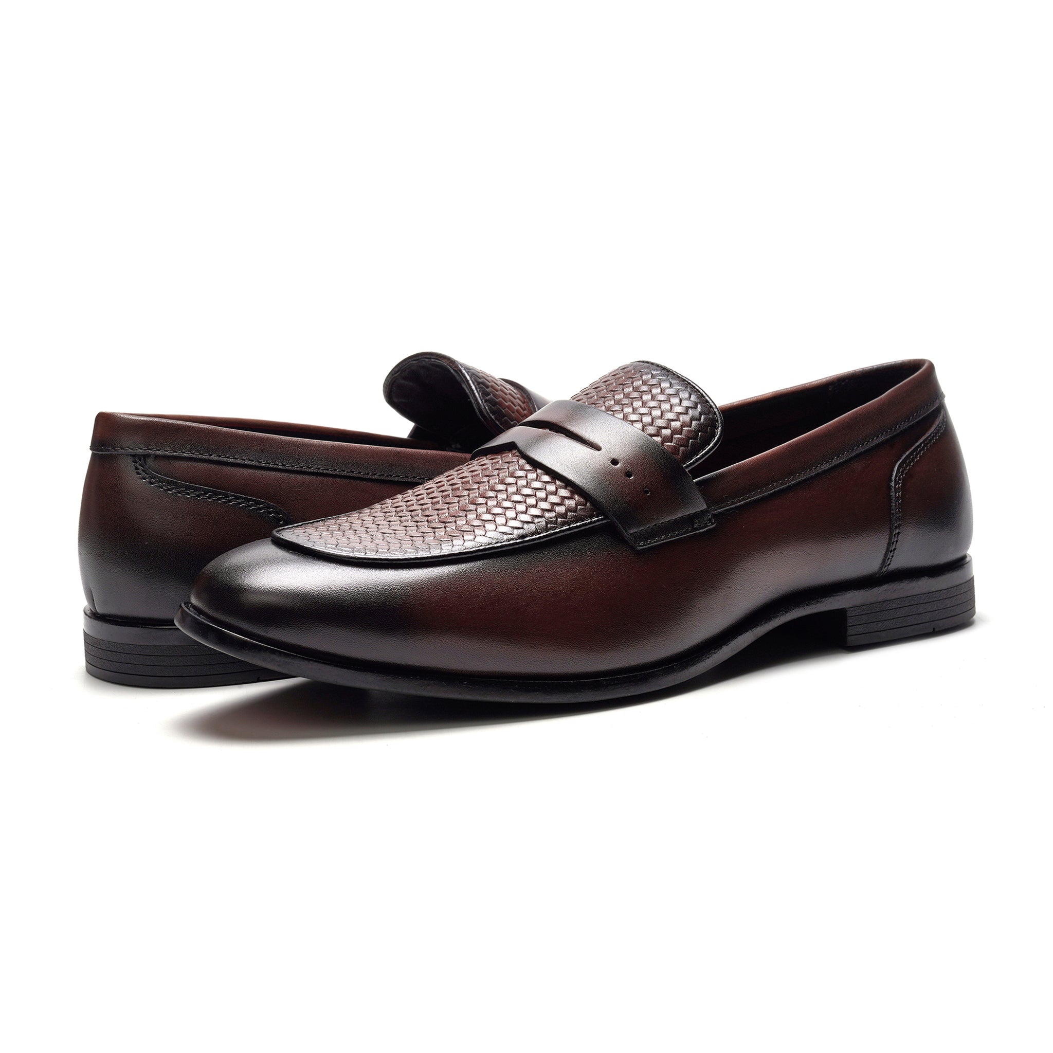 Solstice Penny Loafer // Brown Leather