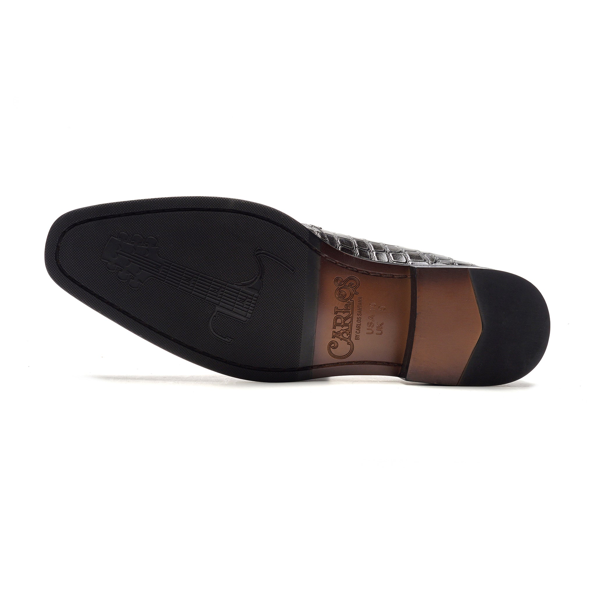 Nocturne Penny Loafer // Grey Croco