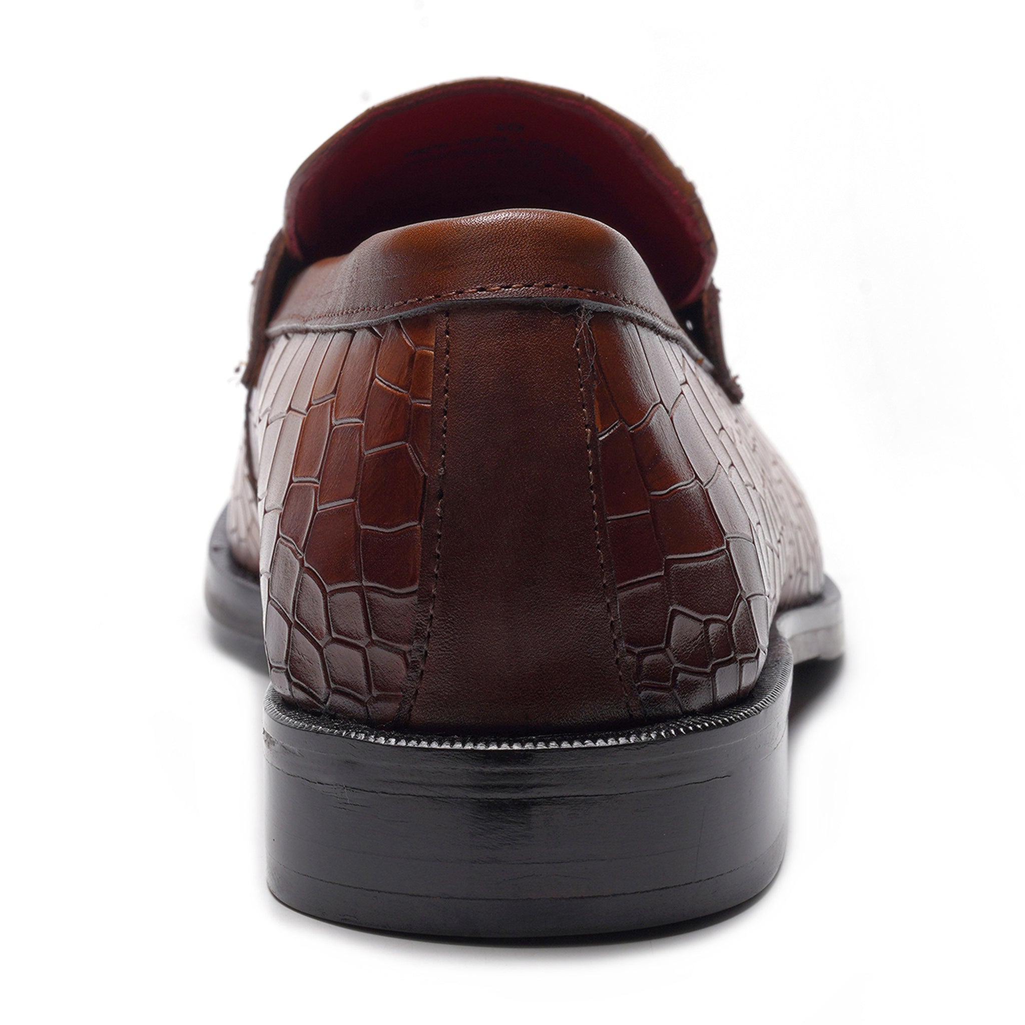 Havana Bit Loafer // Tan Croco