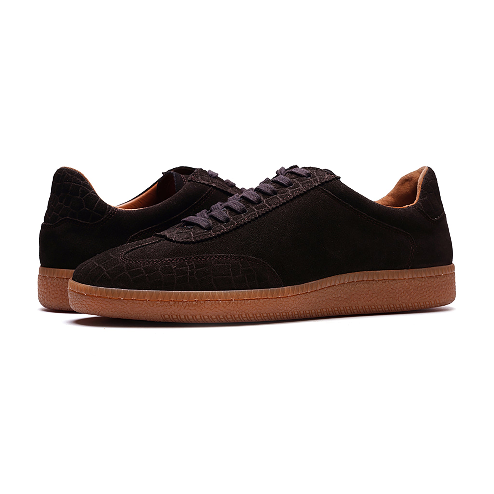 Crosby Sneaker // Coffee Brown Suede