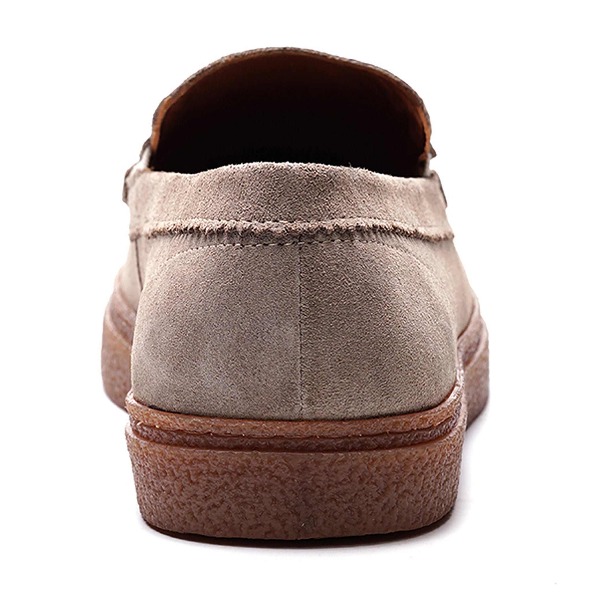 Baez Tassel Sneaker // Earth Grey Suede