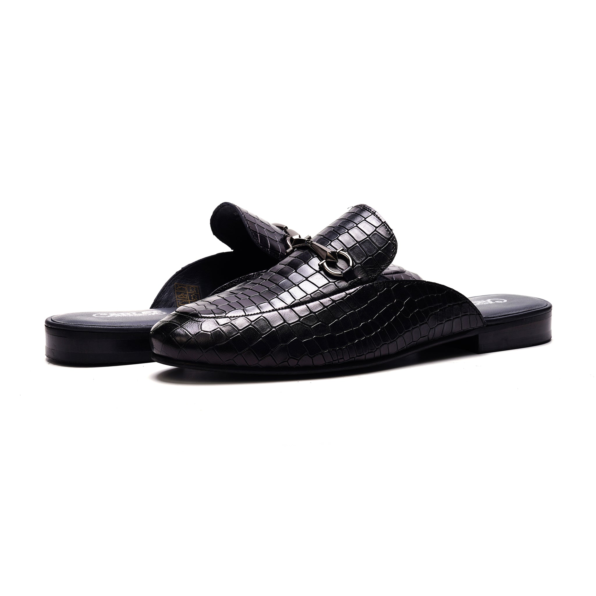Apollo Bit Slide // Croco Black