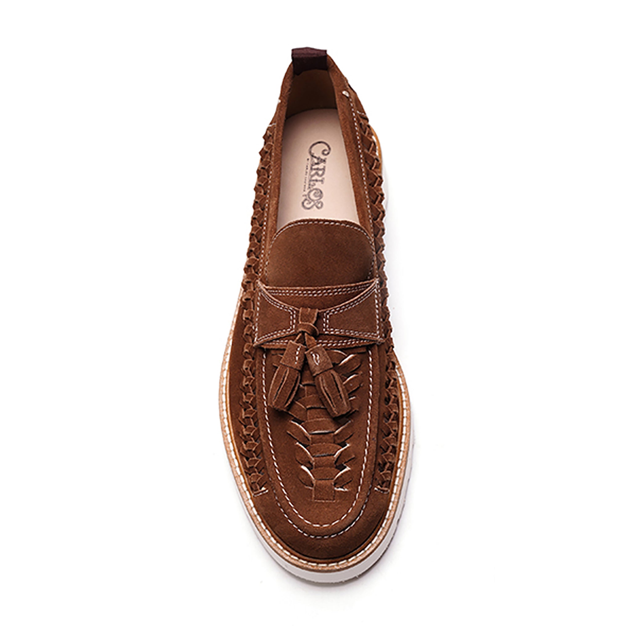 Zenith Tassel Loafer // Date Brown Suede