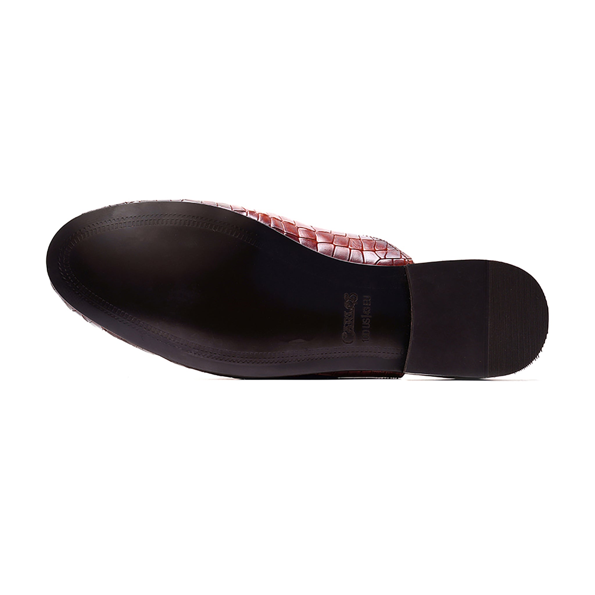 Apollo Bit Slide // Croco Tan