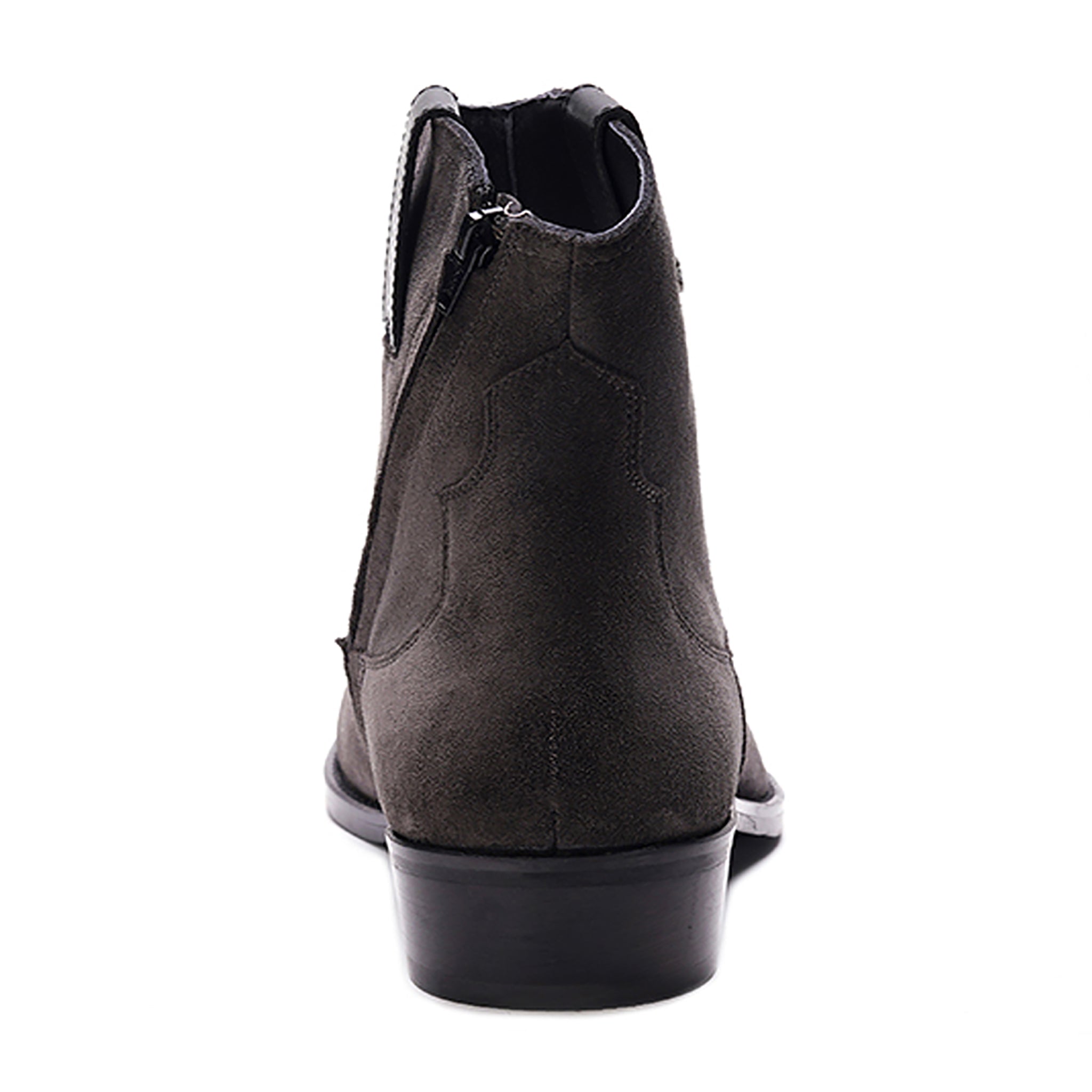 Zappa Cowboy Boot // Ash Grey Suede