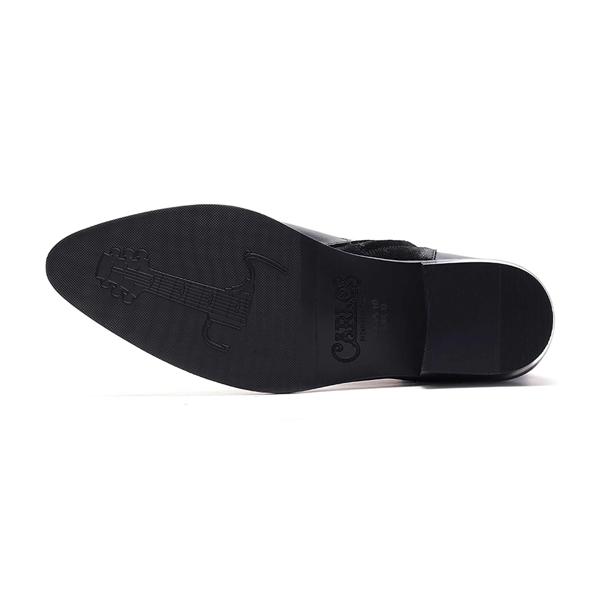 Zappa Cowboy Boot // Combo Black