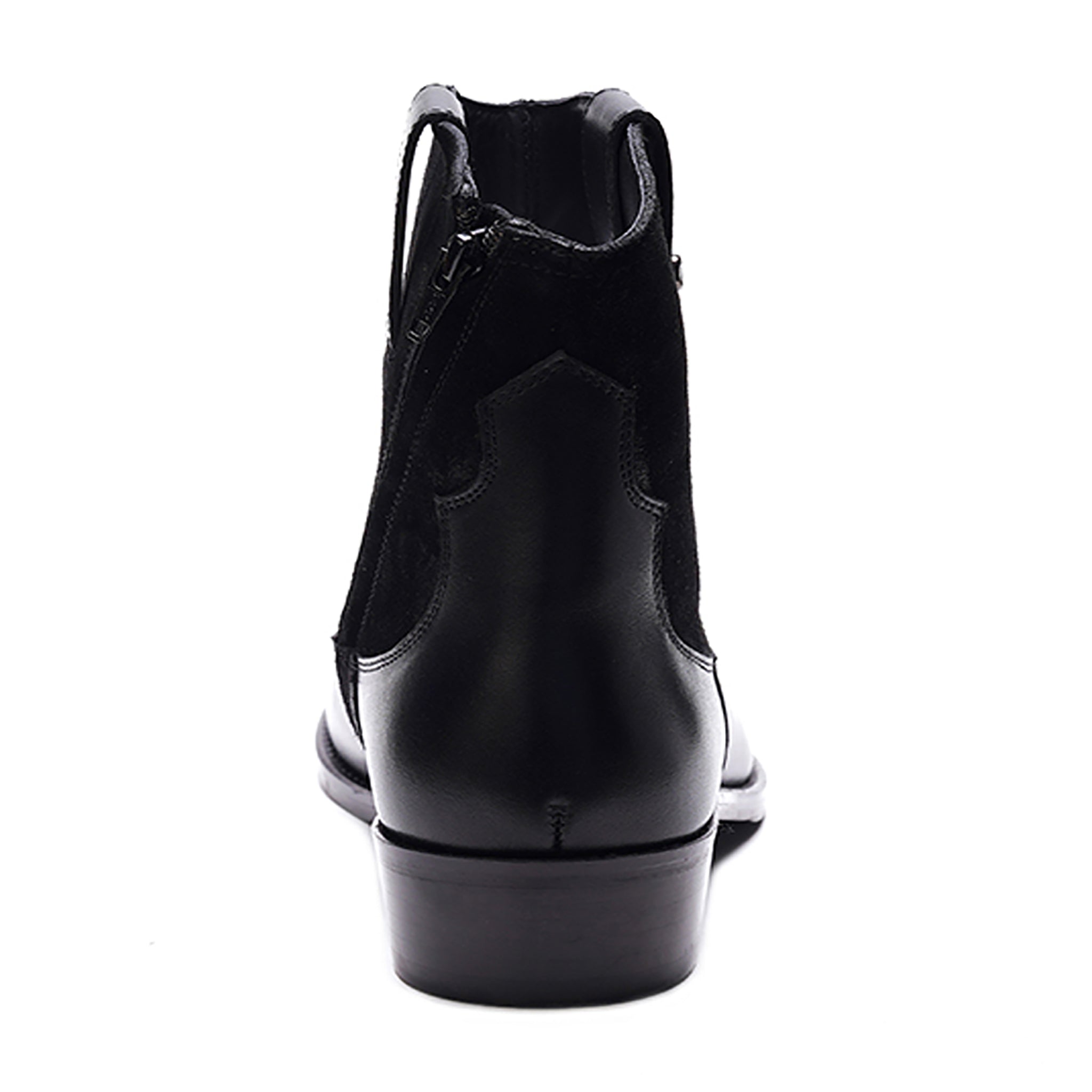 Zappa Cowboy Boot // Combo Black