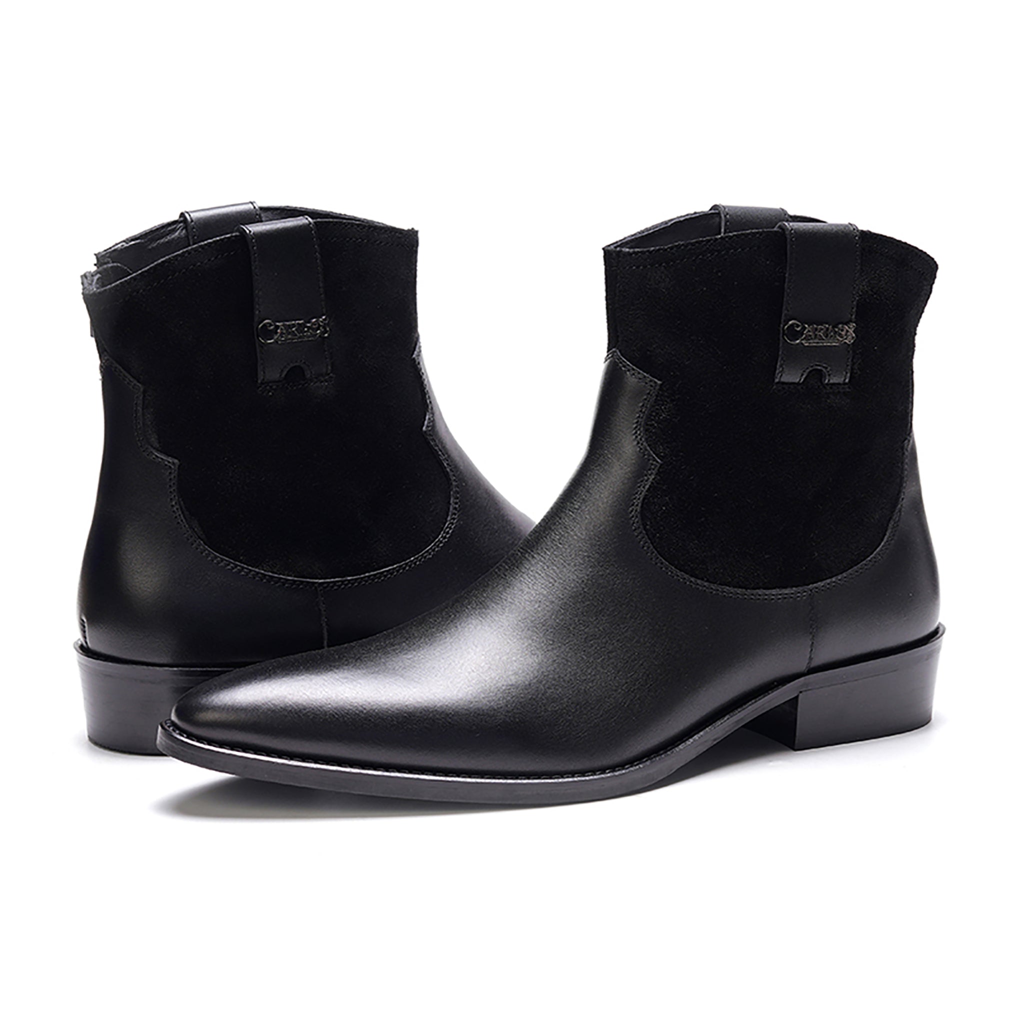 Zappa Cowboy Boot // Combo Black