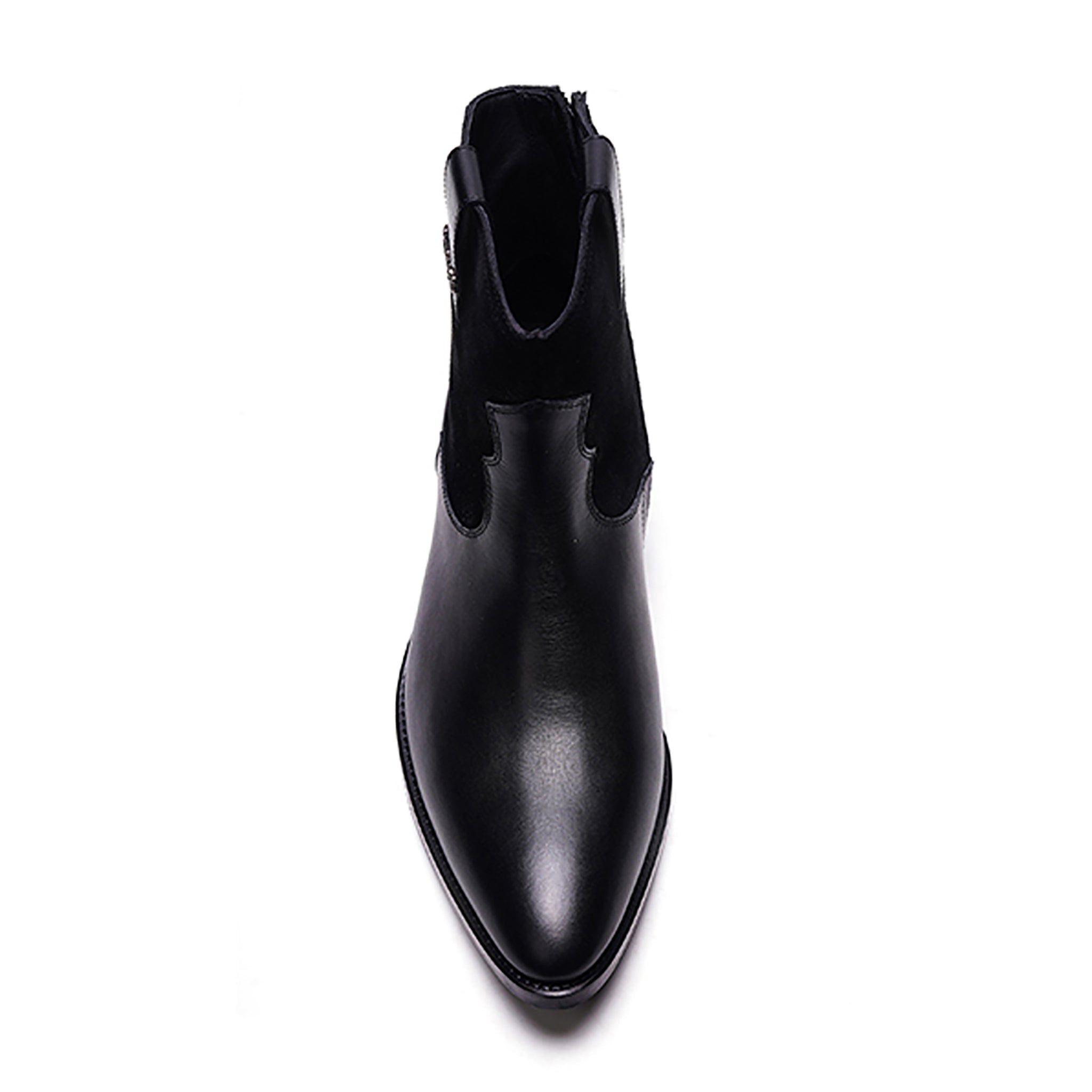 Zappa Cowboy Boot // Combo Black