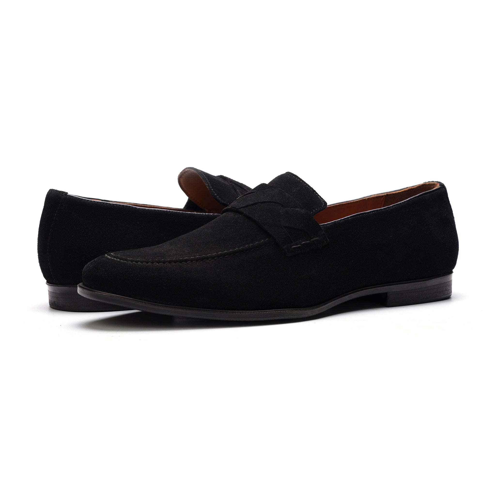 Groove Loafer // Black Suede