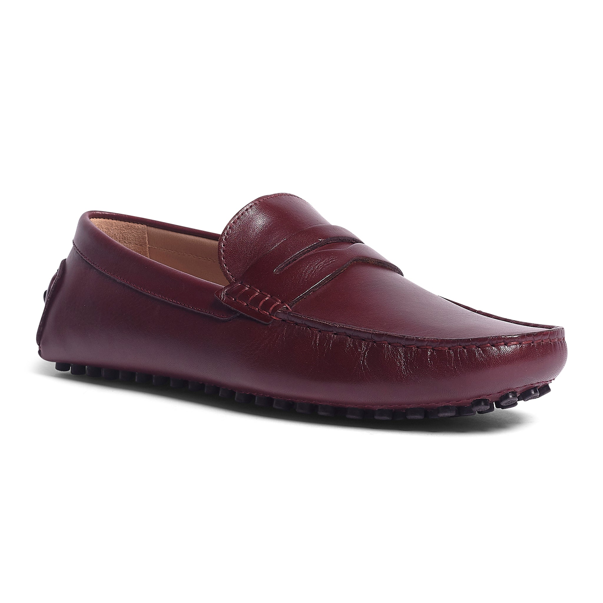 Ritchie Driver, Leather // Burgundy