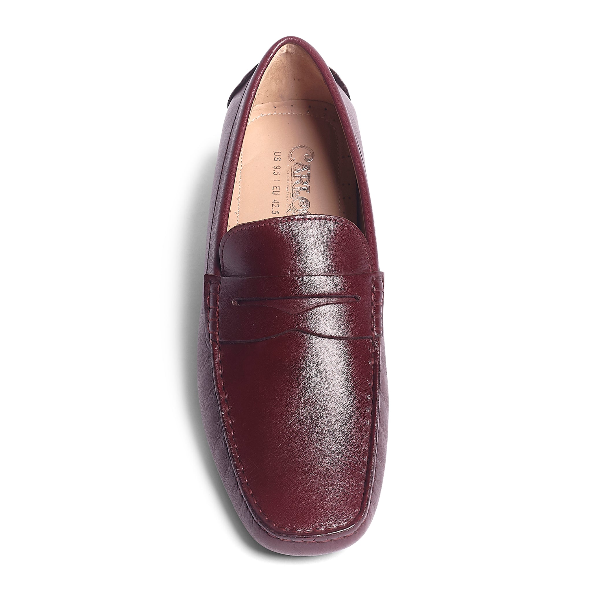 Ritchie Driver, Leather // Burgundy