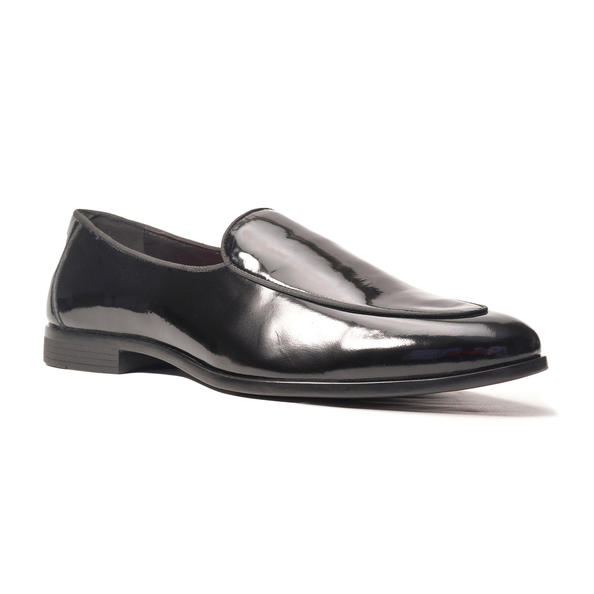 Ovation Venetian Patent Loafer // Black