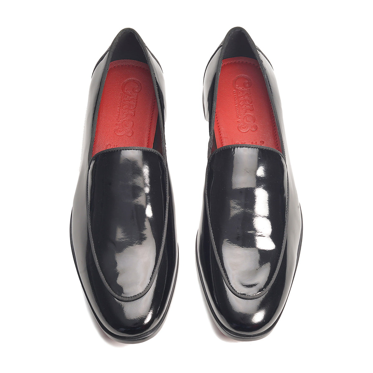 Ovation Venetian Patent Loafer // Black
