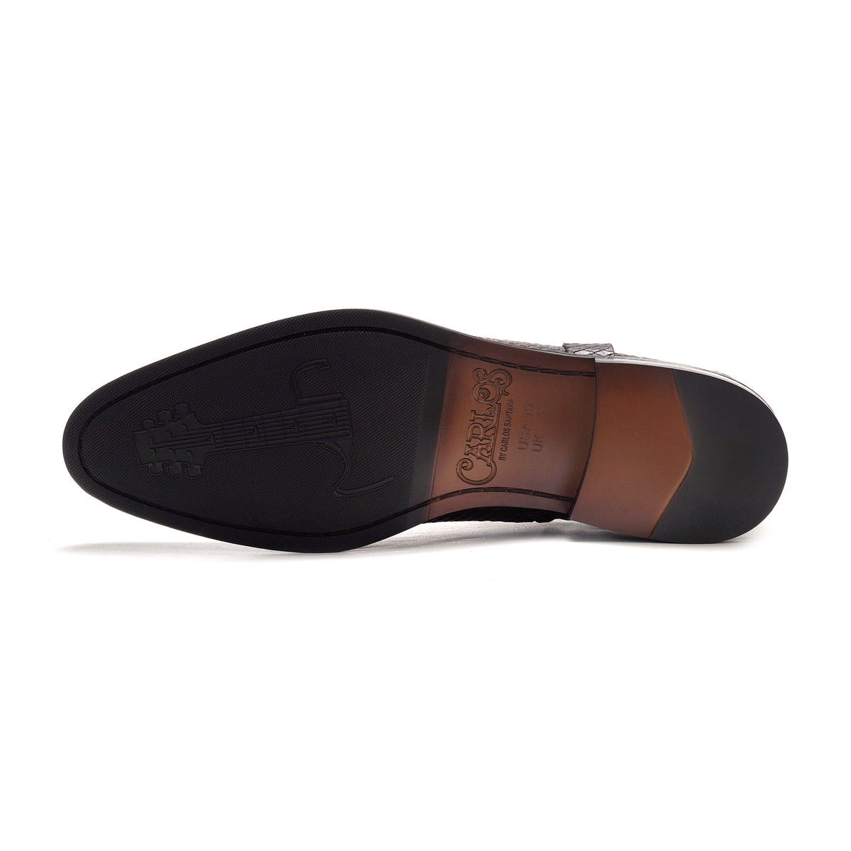 Diamond Harness Leather Boot // Brown