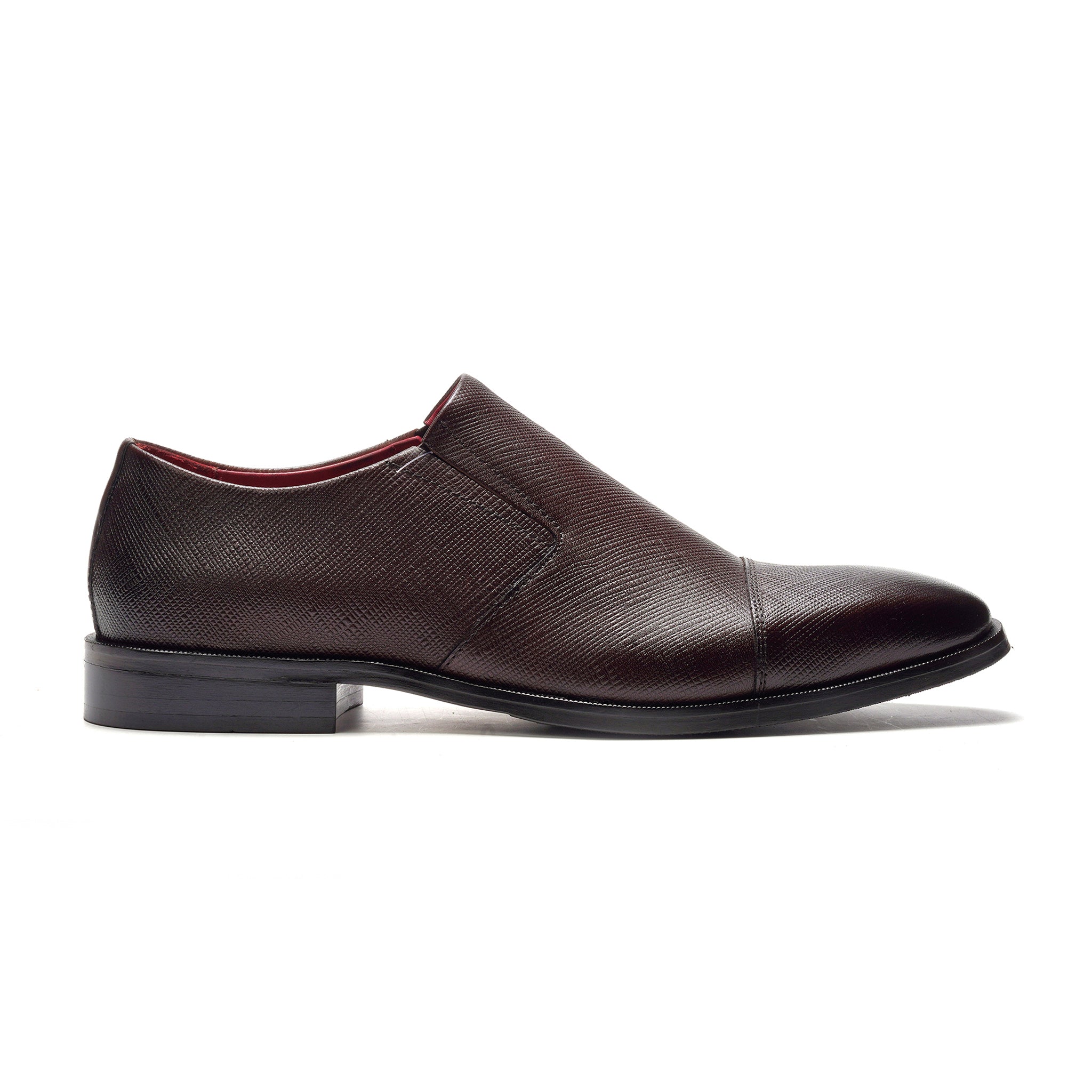Eclipse Cap-toe Loafer // Brown Leather