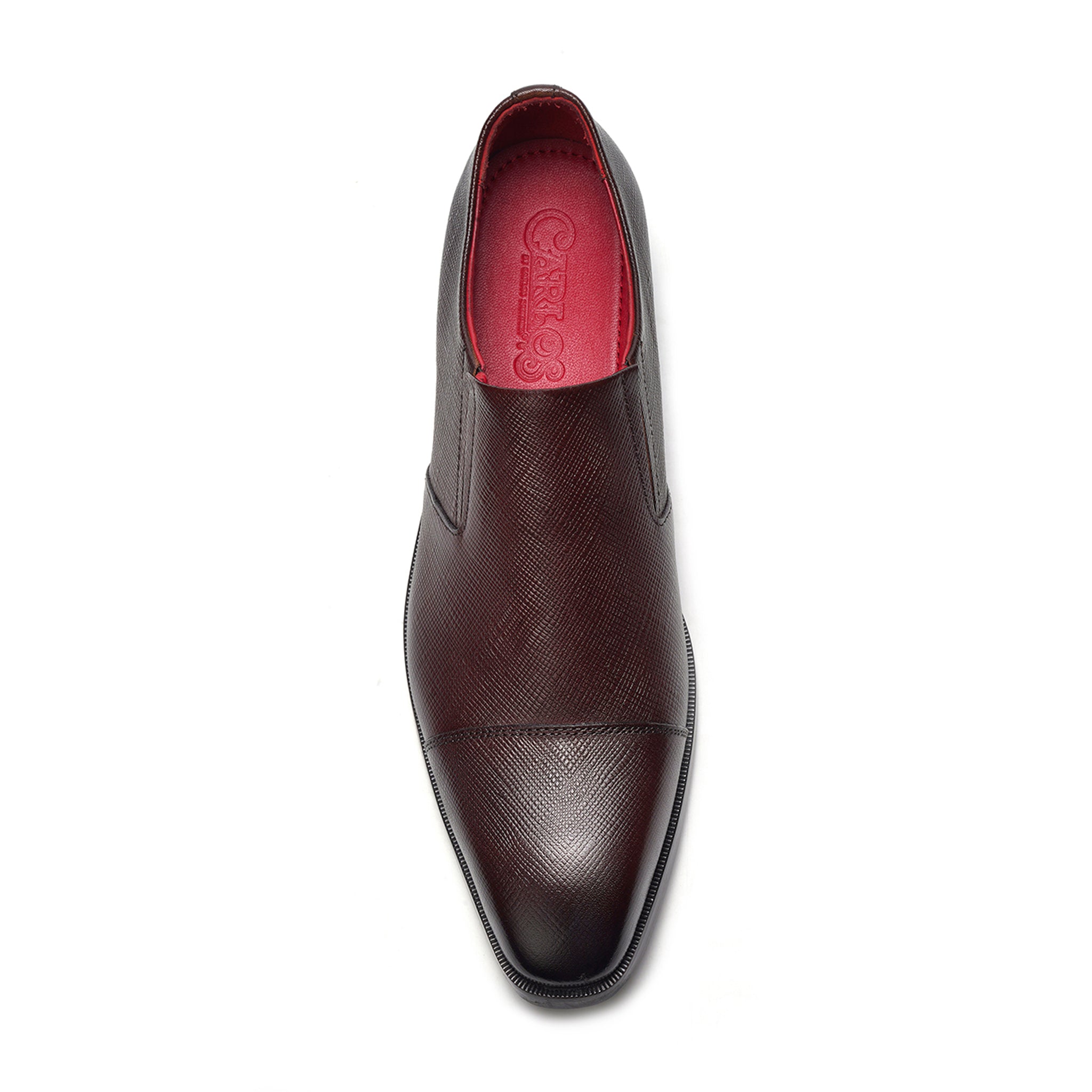 Eclipse Cap-toe Loafer // Brown Leather