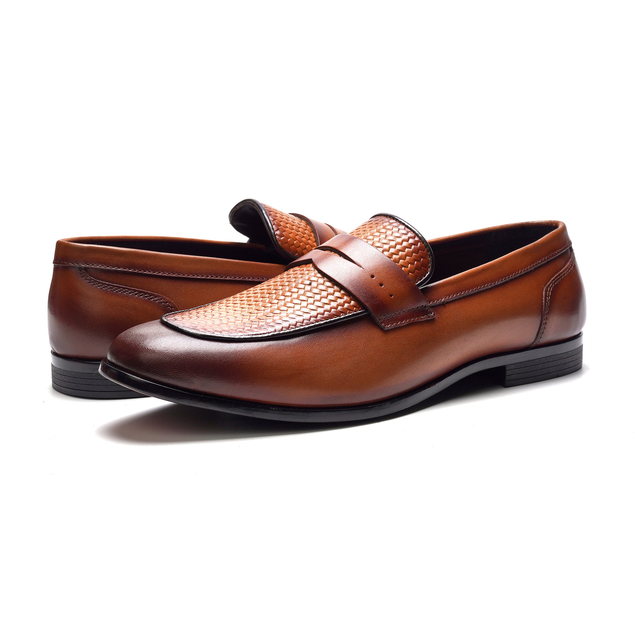 Solstice Penny Loafer // Tan Leather