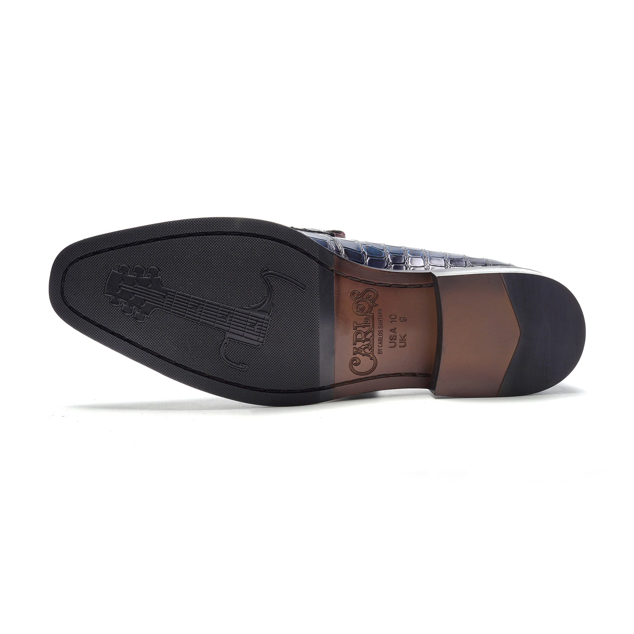 Nocturne Penny Loafer // Navy Croco