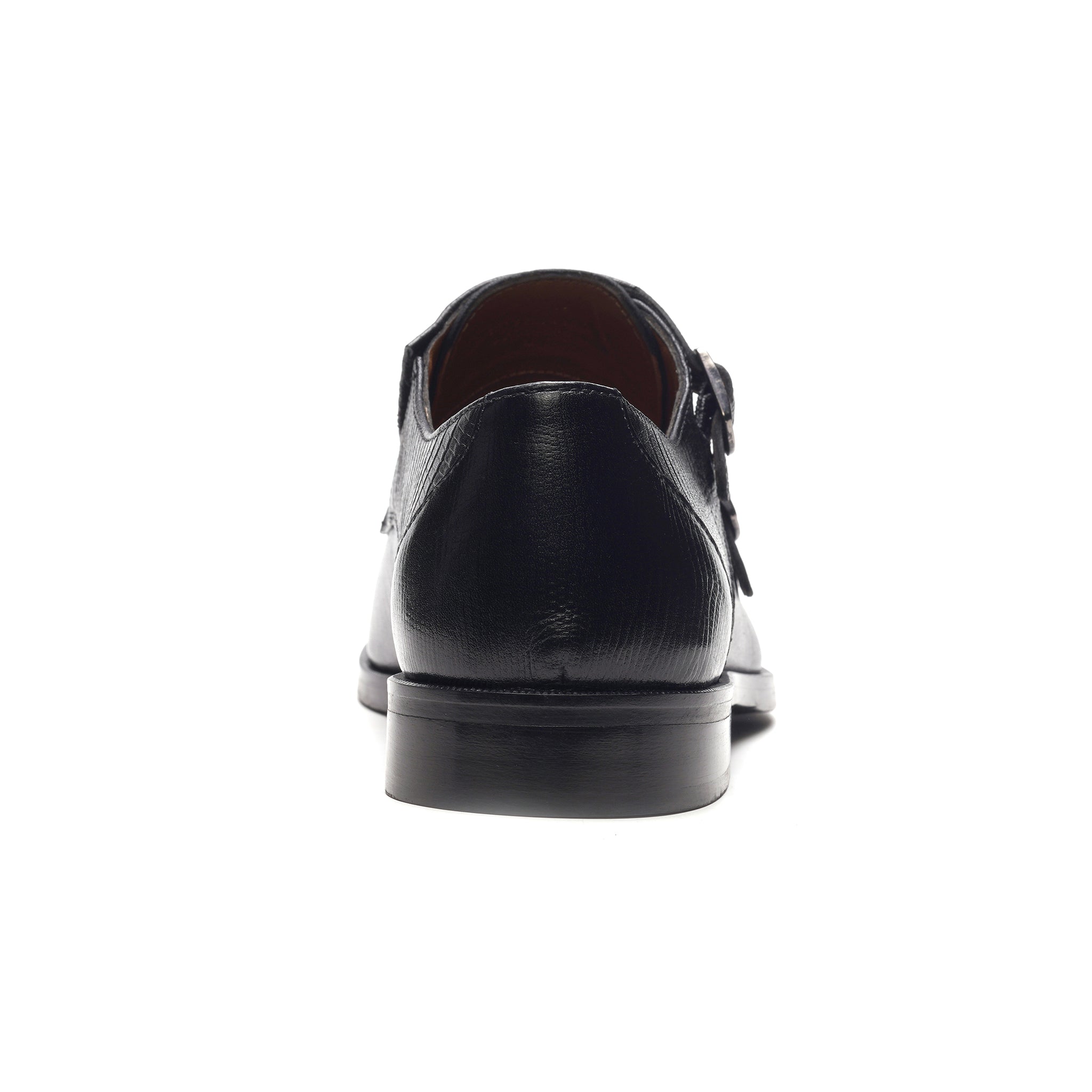 Jack Double Monk Strap // Black