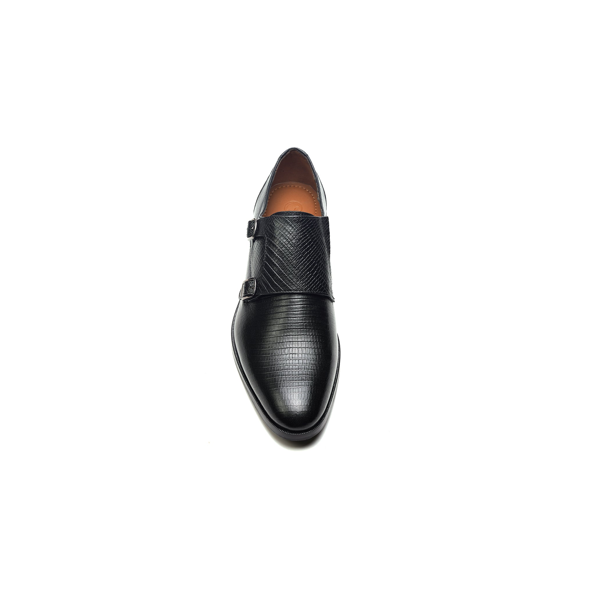 Jack Double Monk Strap // Black