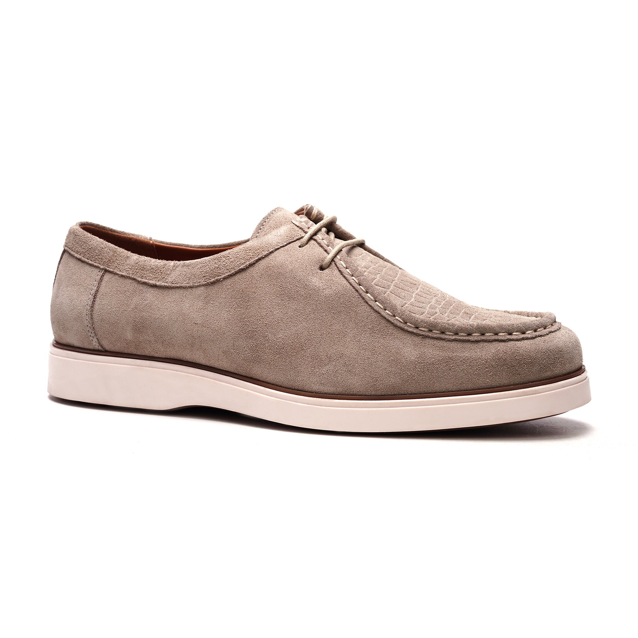 Morrison Moc Shoe // Earth Grey Suede