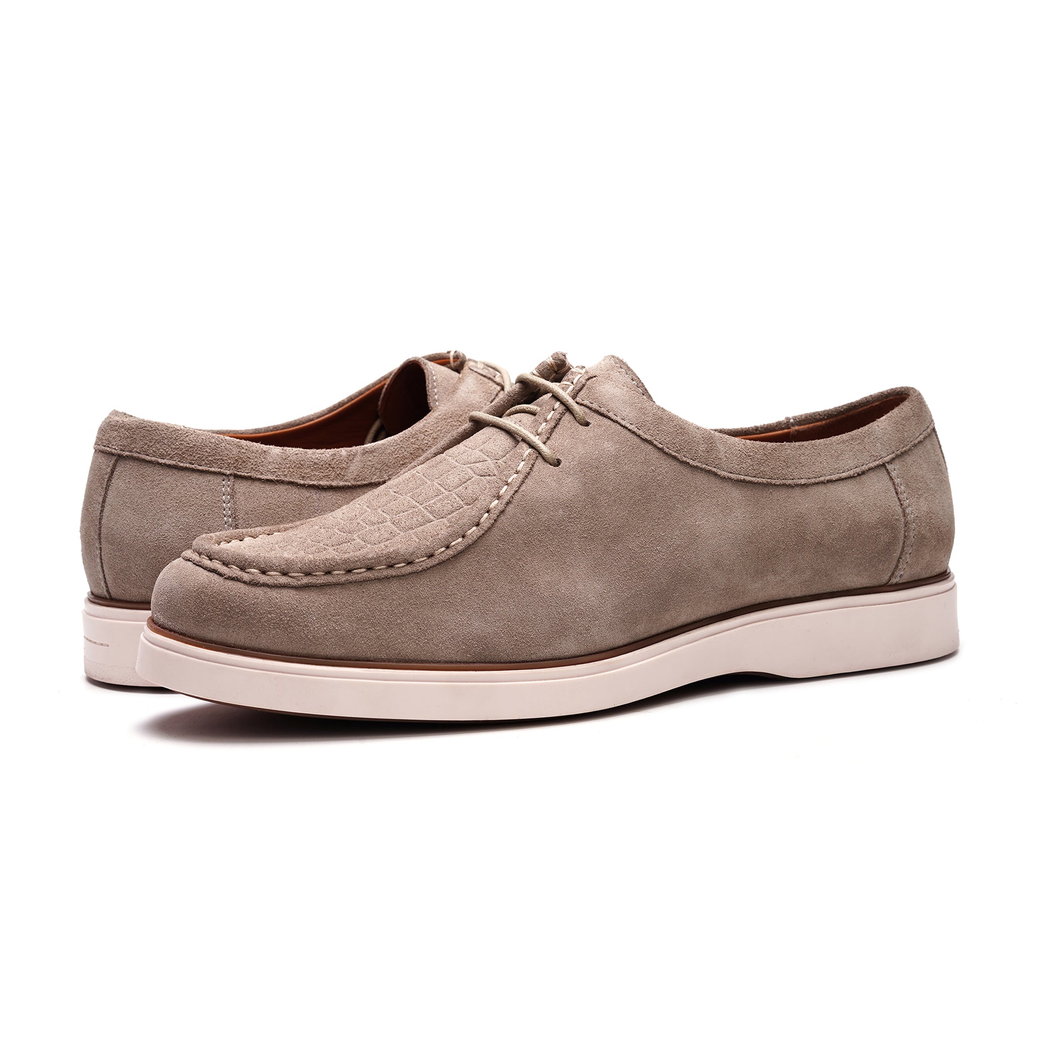 Morrison Moc Shoe // Earth Grey Suede