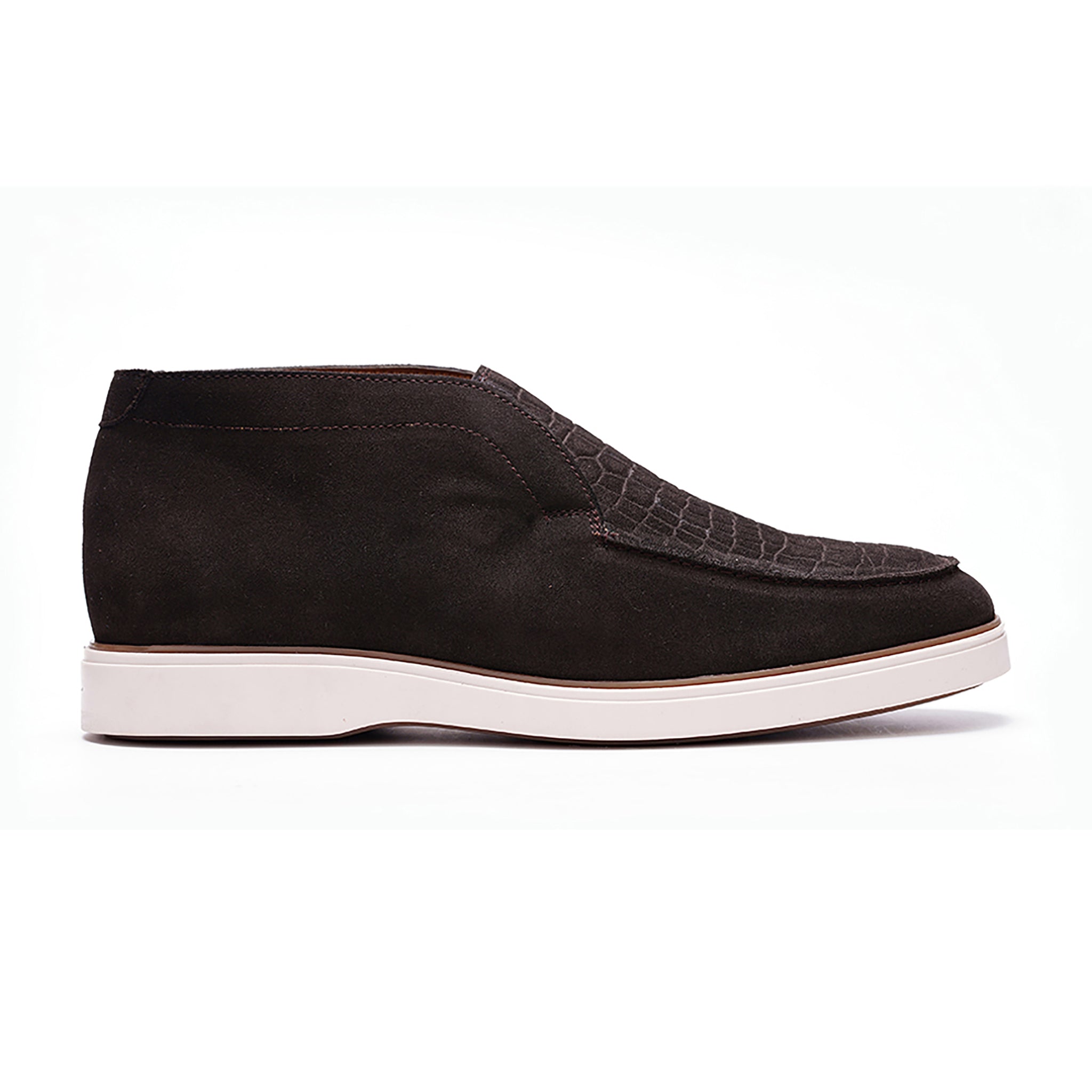 Joplin Laceless Chukka // Coffee Brown Suede