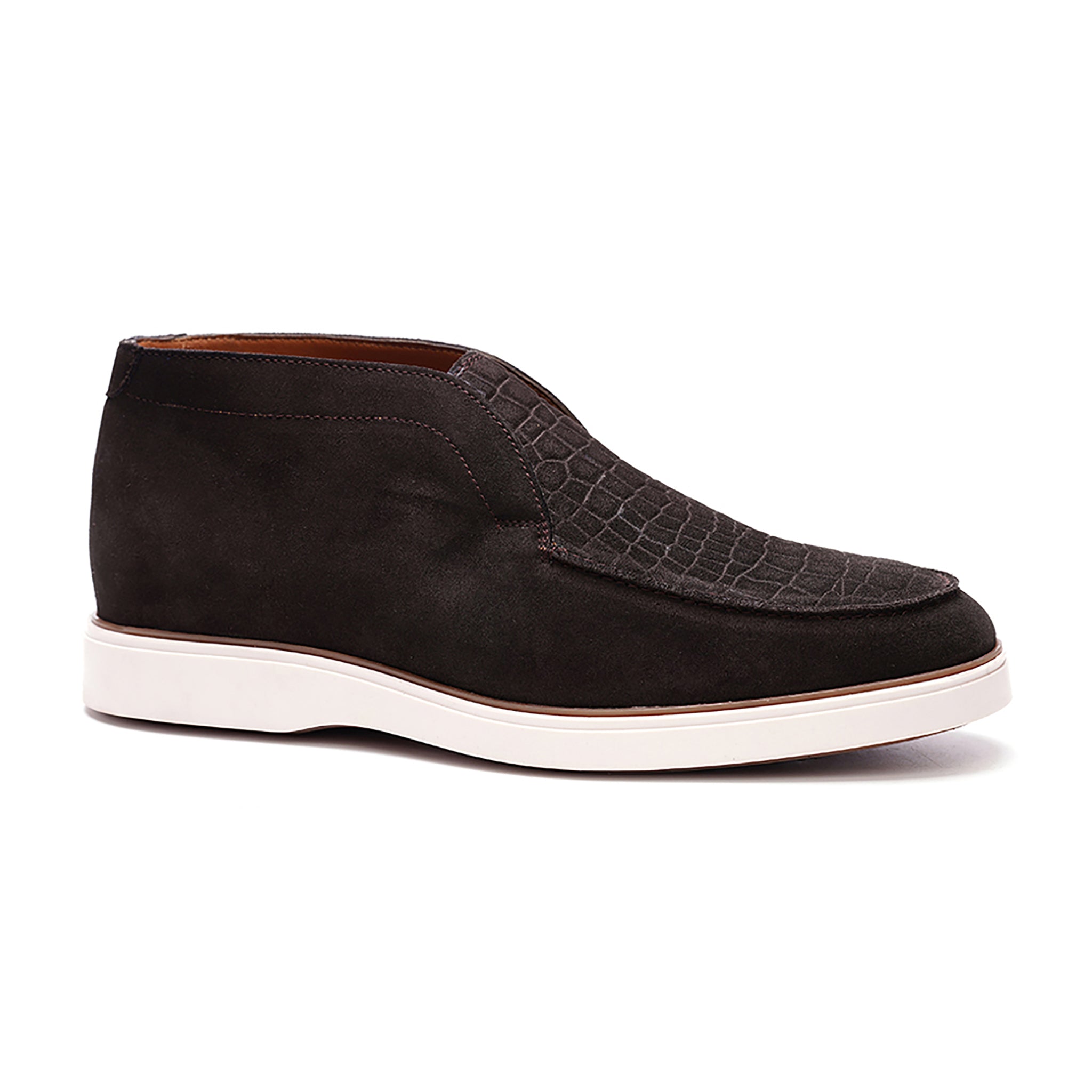 Joplin Laceless Chukka // Coffee Brown Suede