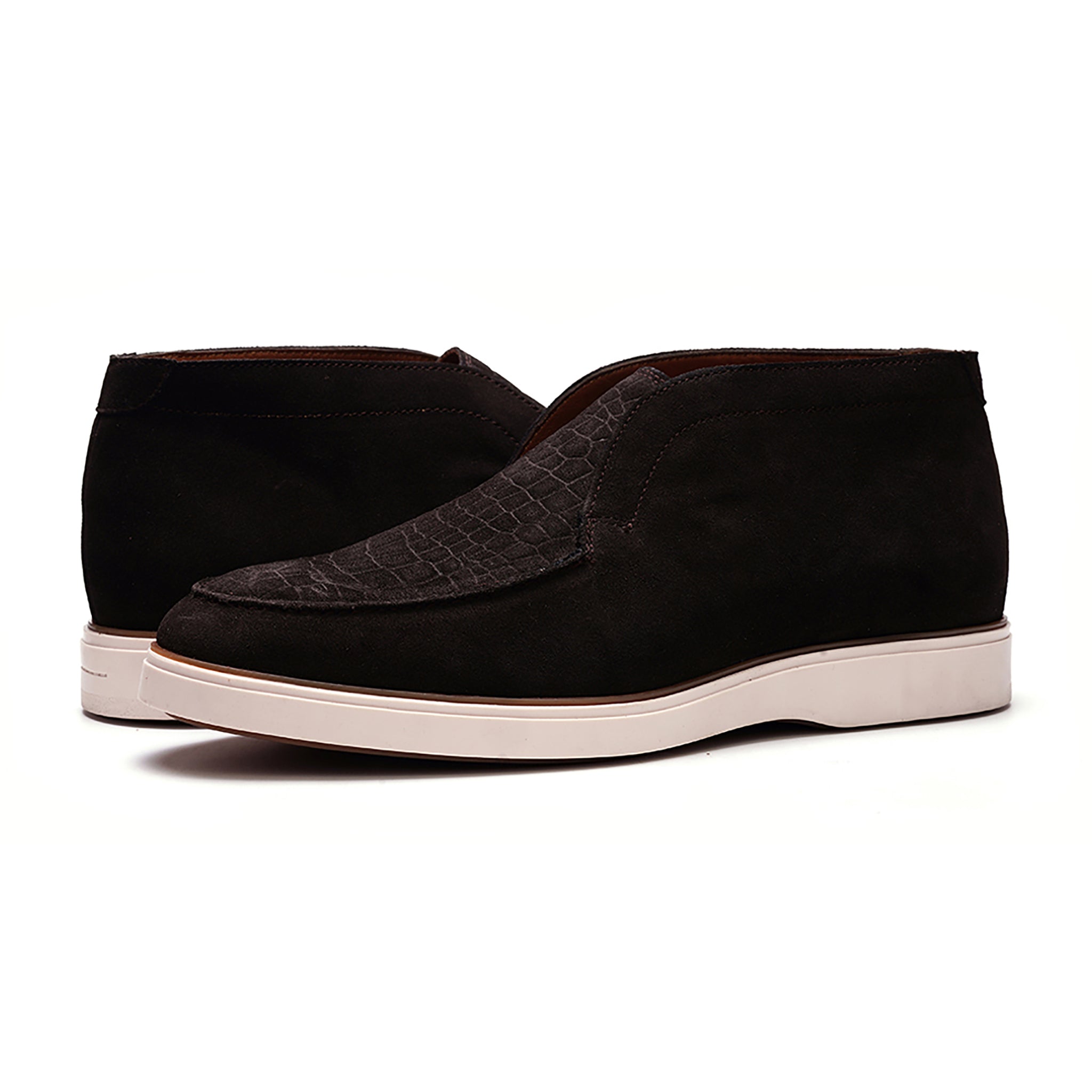 Joplin Laceless Chukka // Coffee Brown Suede