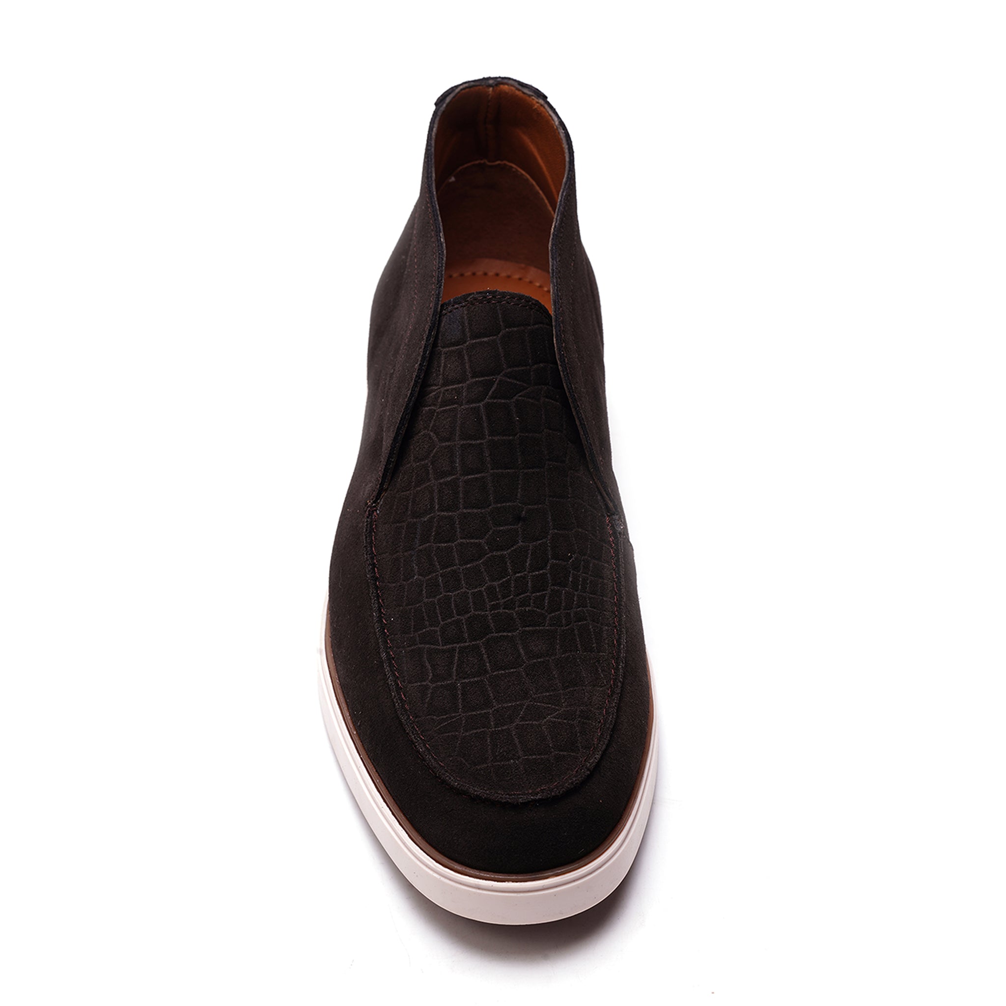 Joplin Laceless Chukka // Coffee Brown Suede