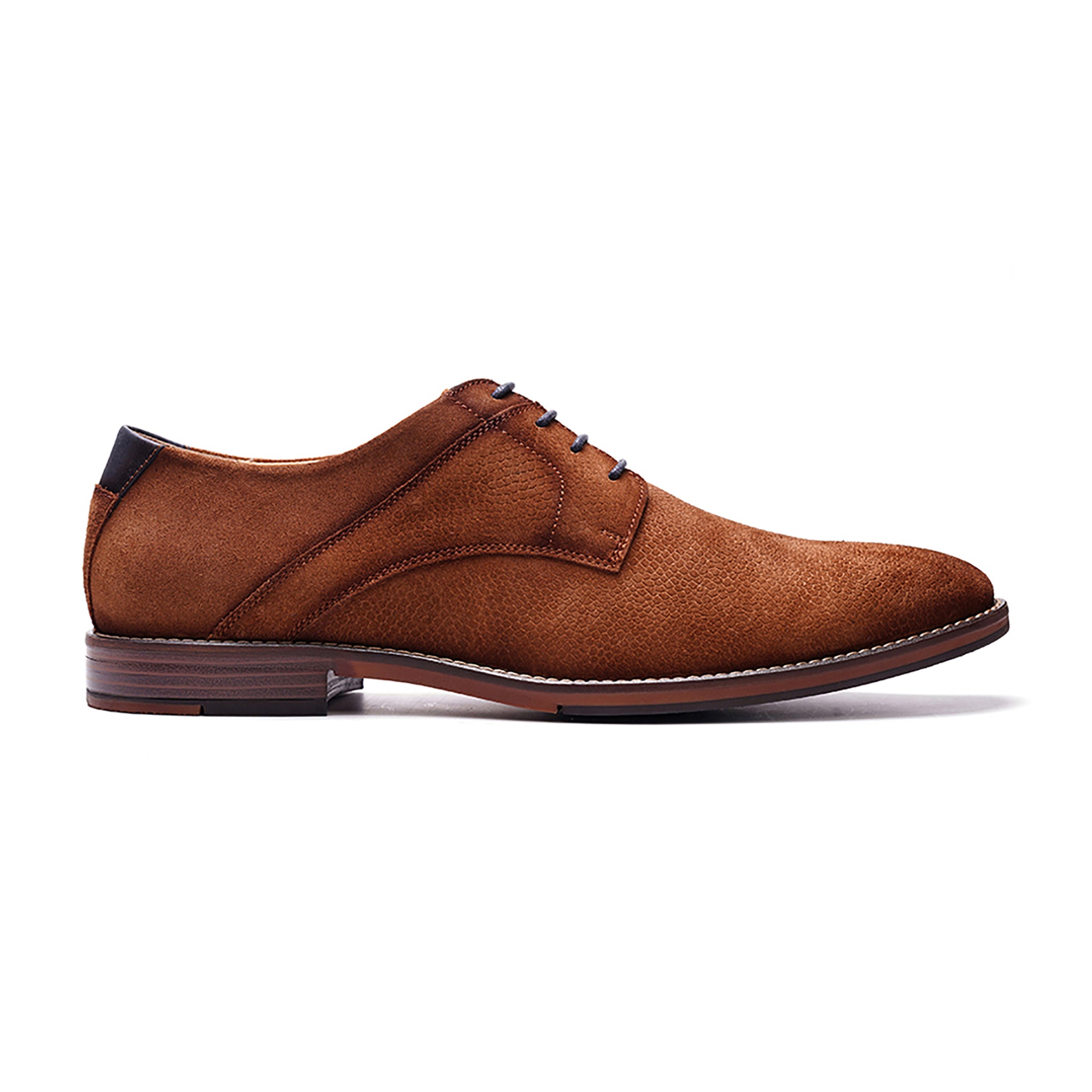London Derby Lace-up // Tan Suede