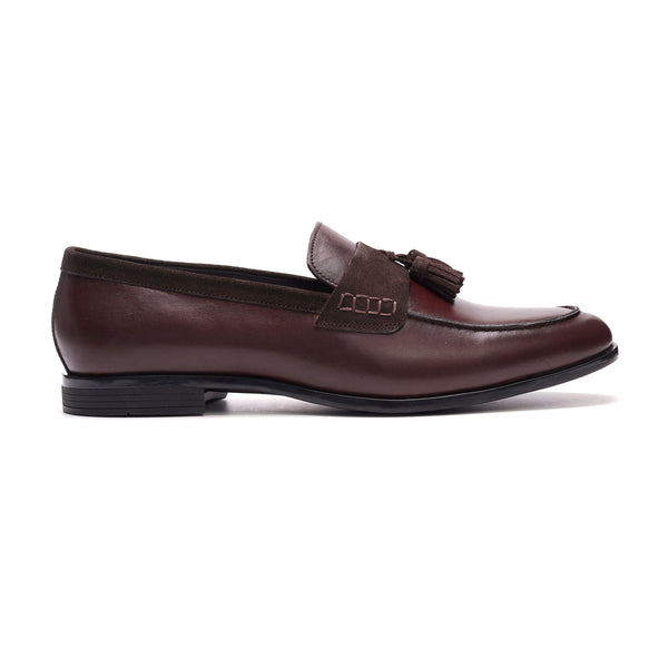 靴 Yves Saint Laurent Tassel loafers BROWN YSL Saint Laurent Tassel Loafers Brown Size 25 & 26