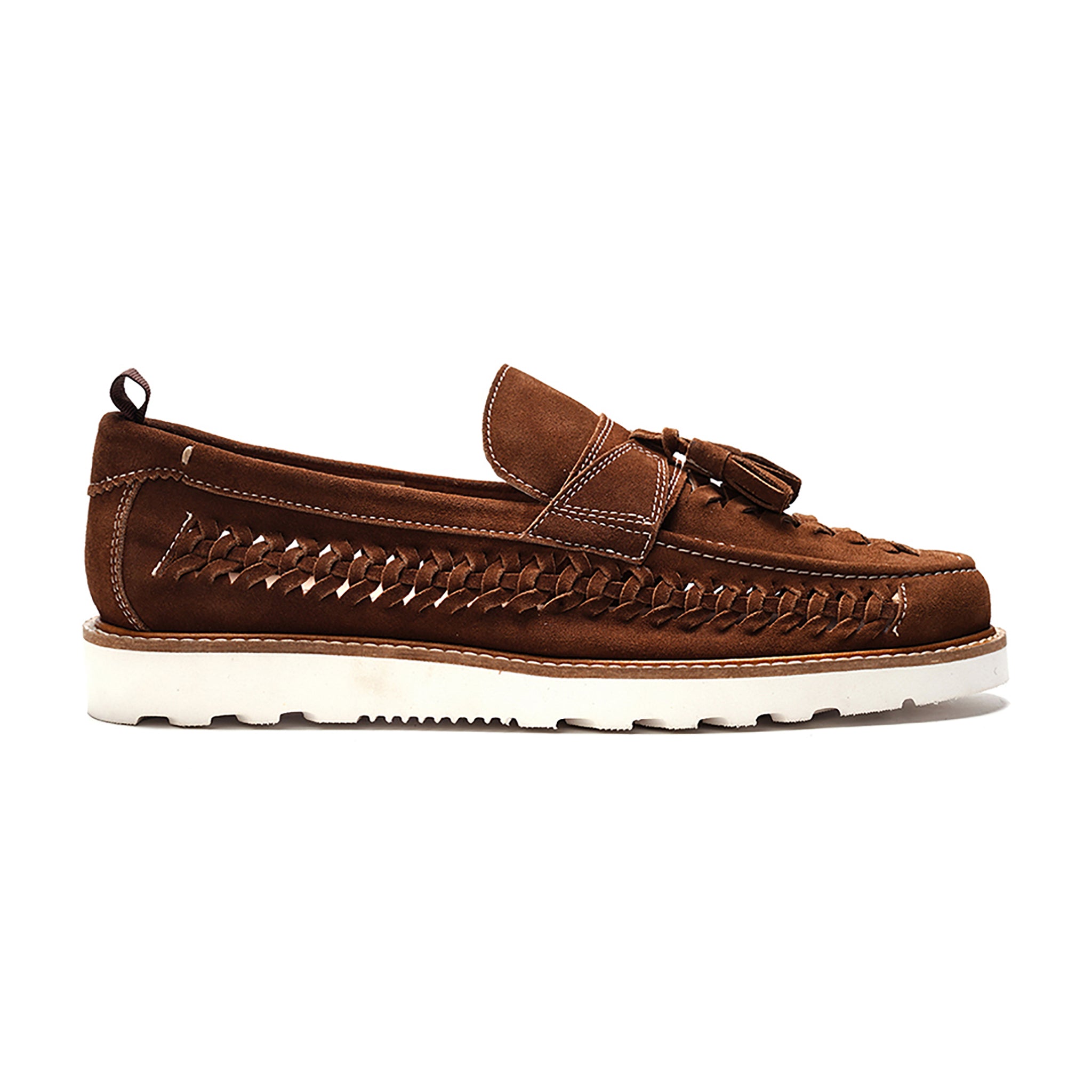 Zenith Tassel Loafer // Date Brown Suede