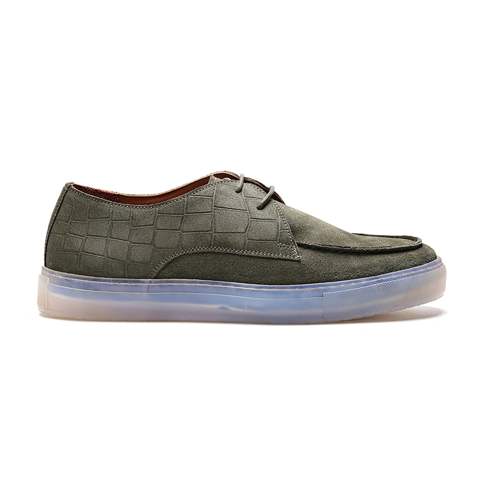Echo Moc Shoe // Birch Green Suede