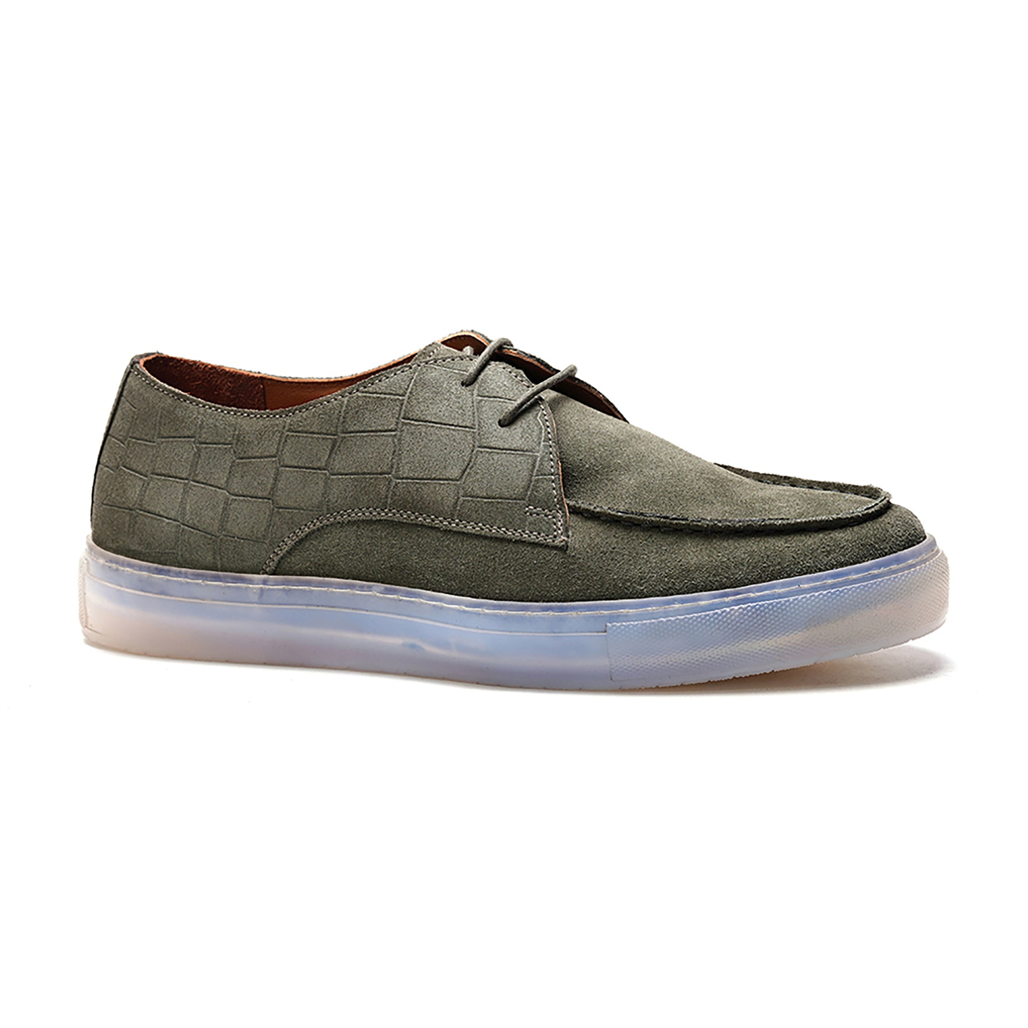 Echo Moc Shoe // Birch Green Suede