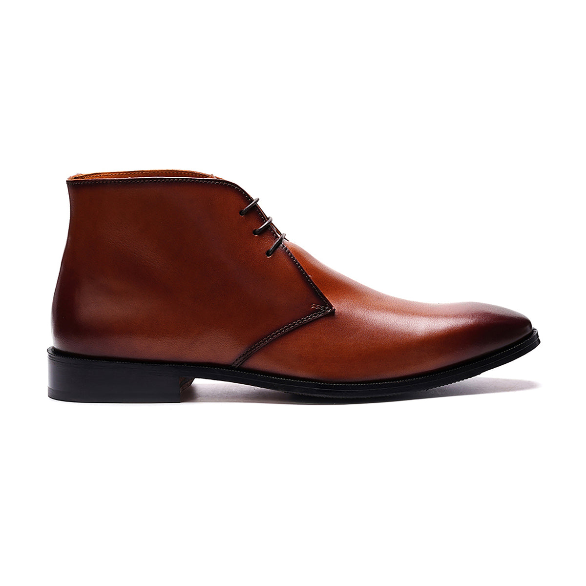 Call It Spring Men\'s Tan Brown Leather Chukka Boots Corazon Chukka Boots Suede | Carlos Santana Shoes for Men main image 3
