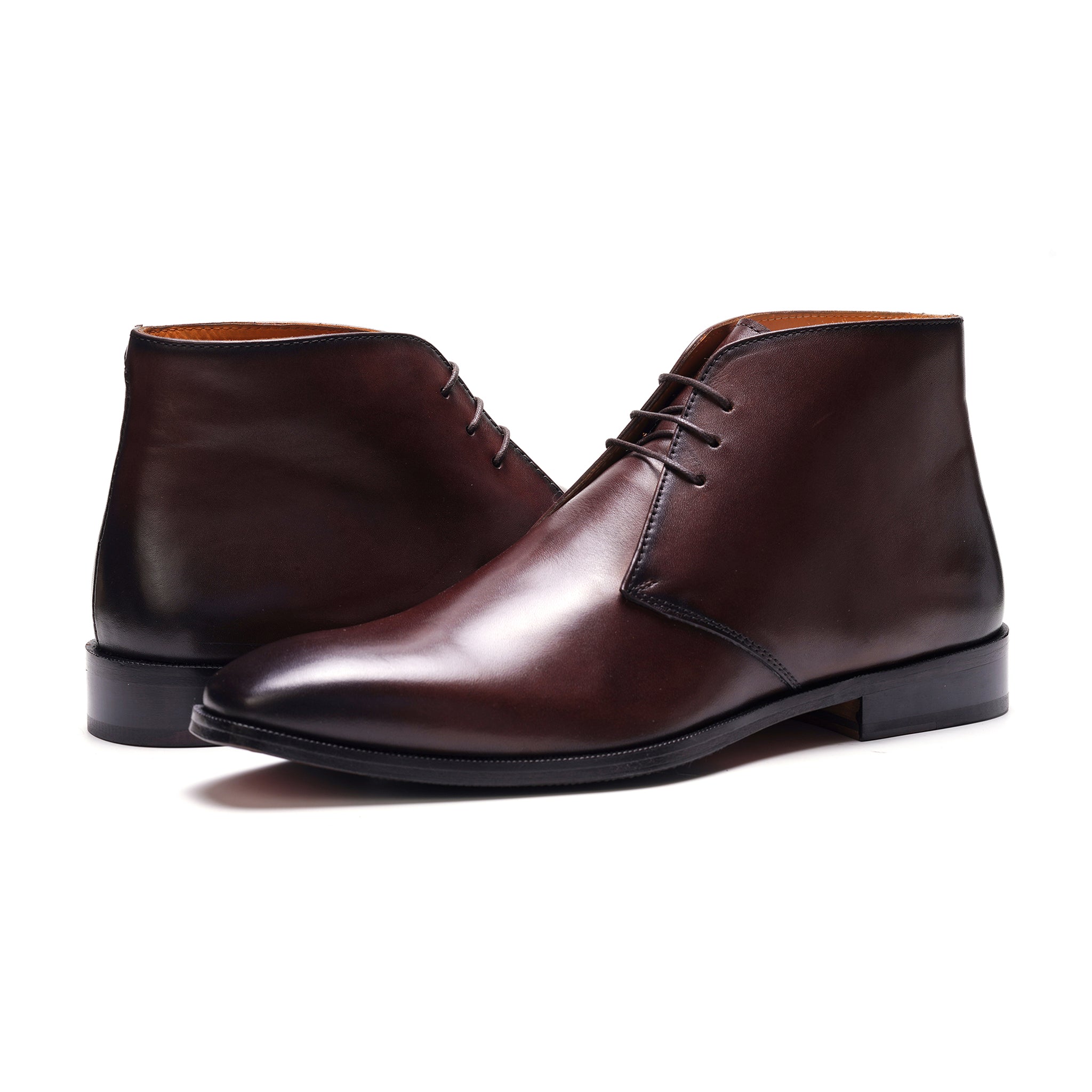 Corazón Chukka Boot // Chocolate Brown Burnished