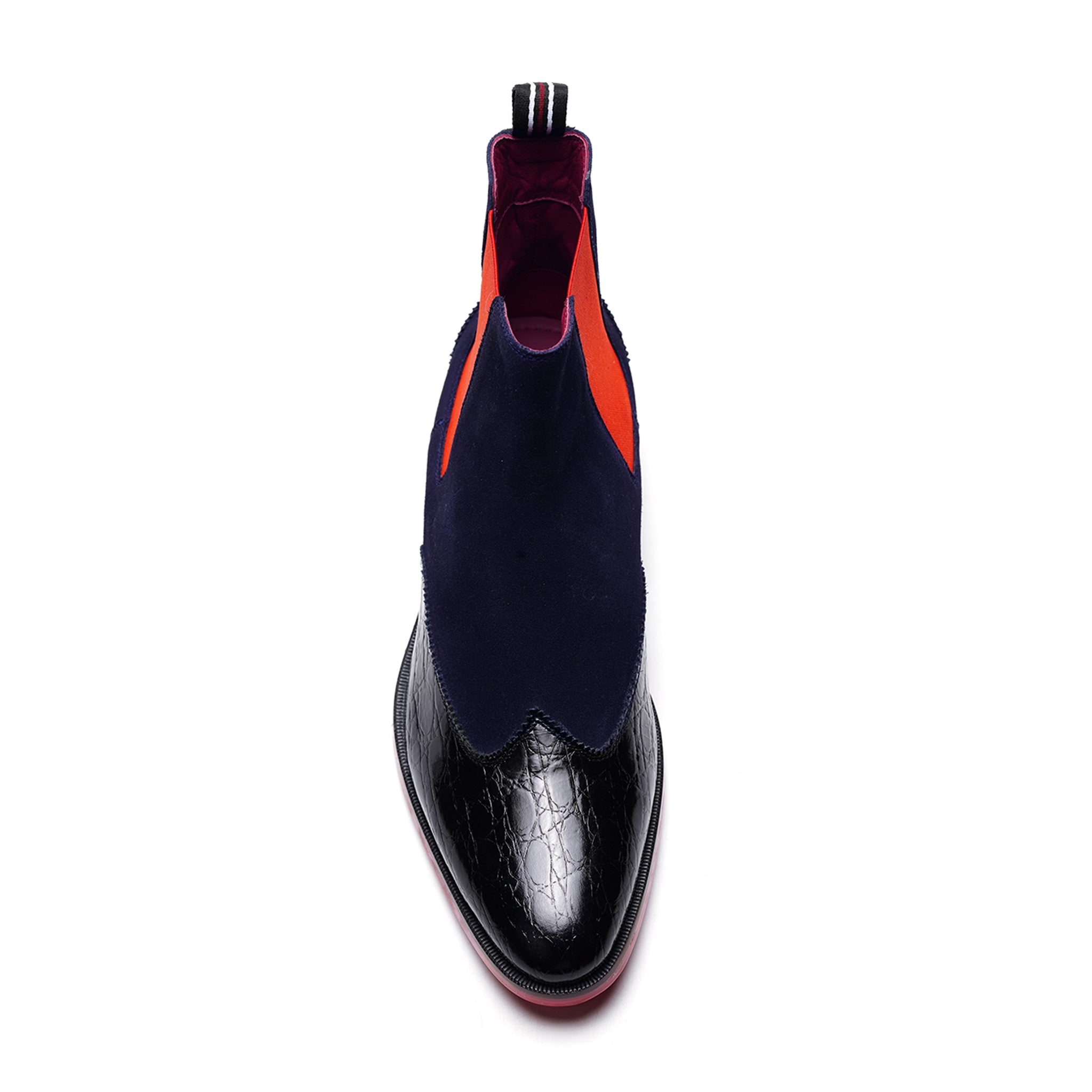 Mantra Crosuede Chelsea Boot // Blue
