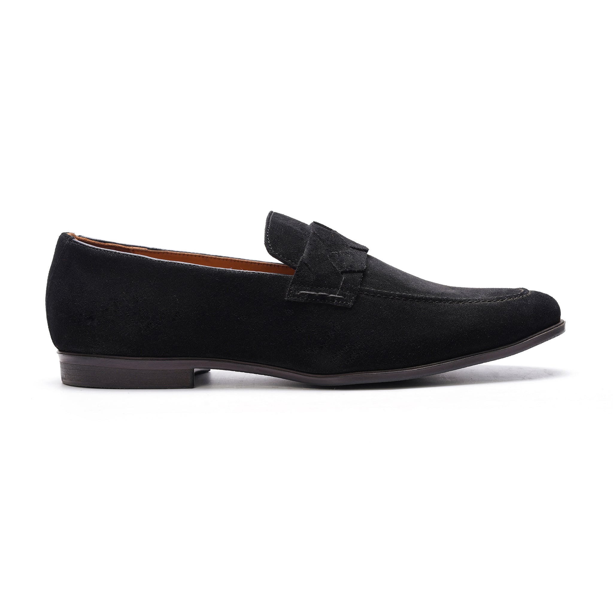 Groove Loafer // Black Suede
