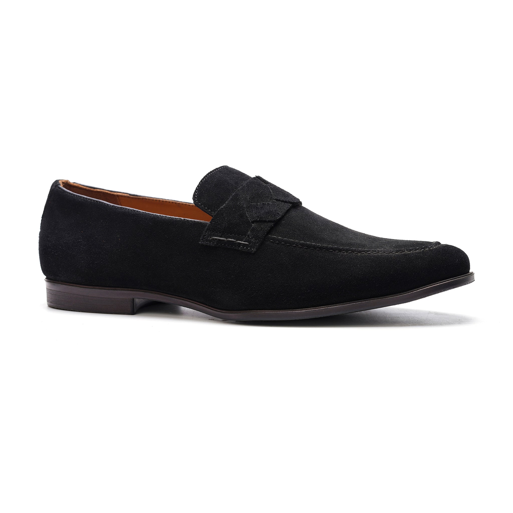 Groove Loafer // Black Suede