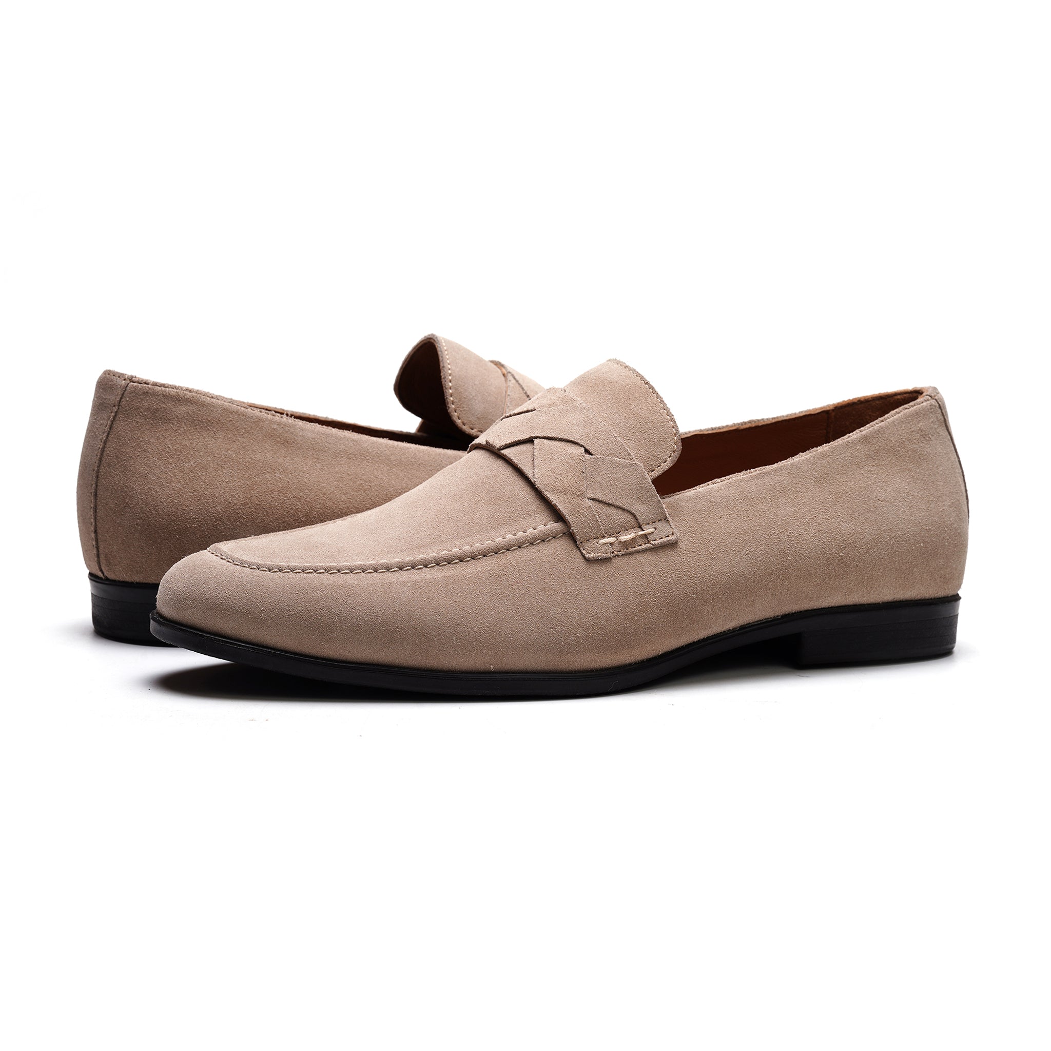Groove Loafer // Beige Suede