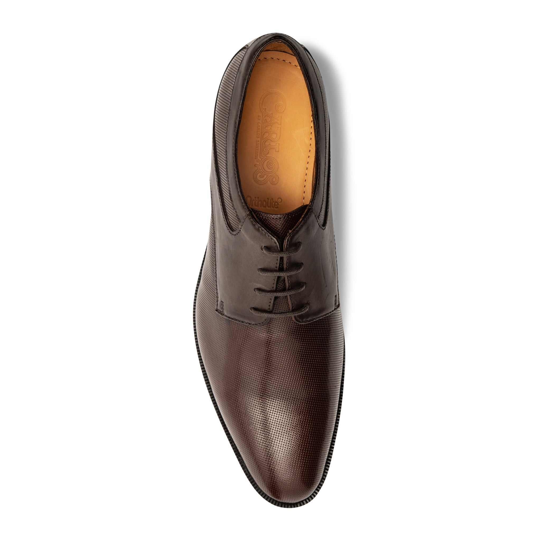 Power Print Oxford shoes brown